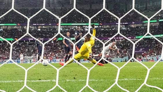 Wahbi Khazri marcó el 1-0 de Túnez ante Francia en el education City Stadium in Al Rayyan. (AP Photo/Alessandra Tarantino)