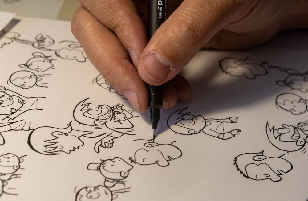 Chanti es también uno de los fundadores de Banda Dibujada, colectivo cultural que apoya la creación, edición y difusión de la historieta para niños y niñas.