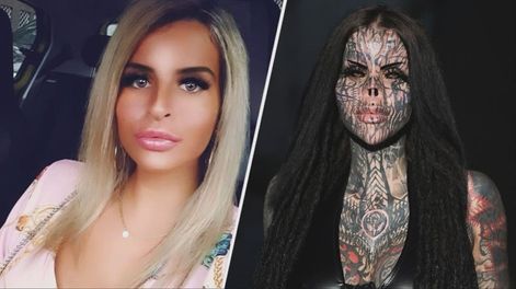 Me gusta ser imperfecta: la historia de Toxii Danielle, la tatuadora que modificó su cuerpo por completo