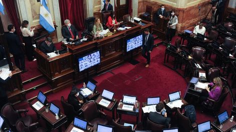 Los Andes | Sesiòn en el Senado de la Nación Argentina. Foto Federico Lopez Claro