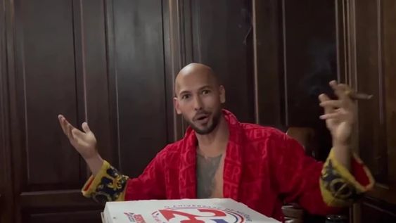 Captura del video que habría facilitado la detención de Andrew Tate. Dicho video fue publicado por él mismo en sus redes sociales. Foto: Andrew Tate.