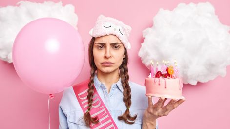 Triste cumpleaños. Fuente: Freepik