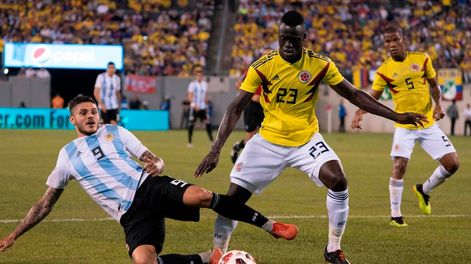 La joven guardia no pudo con Colombia