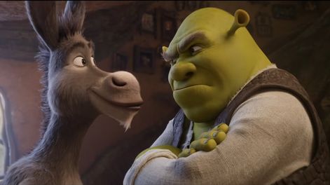 Los Andes | Los nuevos diseños de Shrek y Burro en Shrek 5