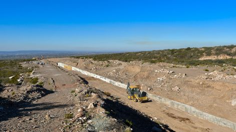 Luján de Cuyo: ampliación del colector Blanco Encalada en Mendoza.