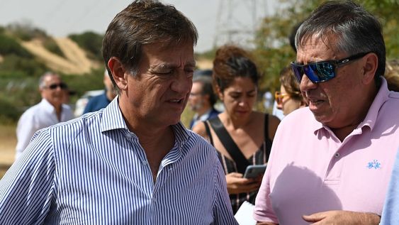 El gobernador Rodolfo Suárez junto al superintendente del Departamento General de Irrigación, Sergio Marinelli estuvieron en Israel. De esa experiencia y gestiones, se avanza en un plan hídrico.