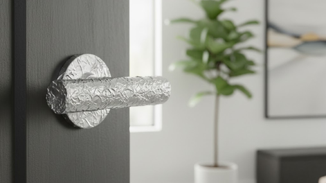 Trucos con papel aluminio en casa