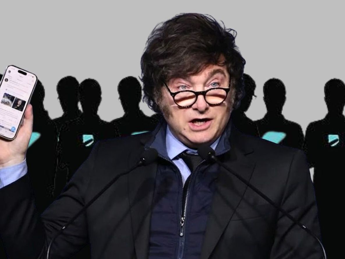 Javier Milei celebró el sincericidio de un empresario de los neumáticos.&nbsp;