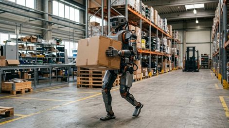 con 1,73 metros y menos de 60 kg, el nuevo robot humanoide puede levantar hasta 200 kg y fue creado para realizar tareas que requieren un gran esfuerzo fisico