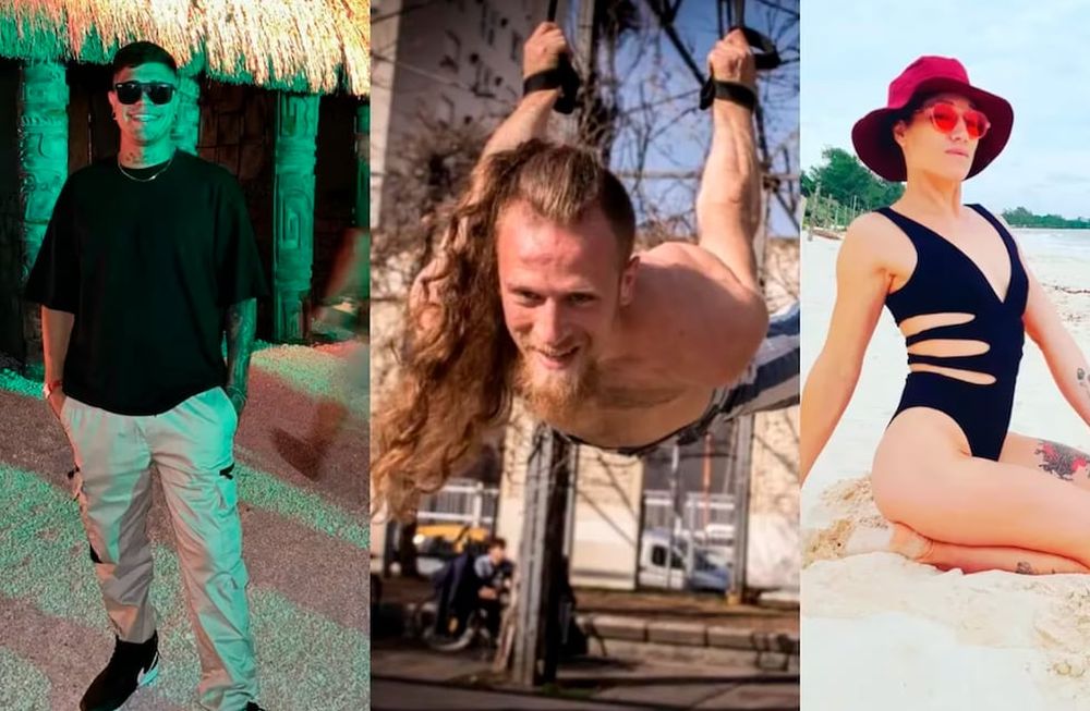 Maximiliano Laviano, Gerónimo Amengual y Vanessa Silva son tres de los cinco argentinos que murieron en Playa del Carmen. Foto: Instagram