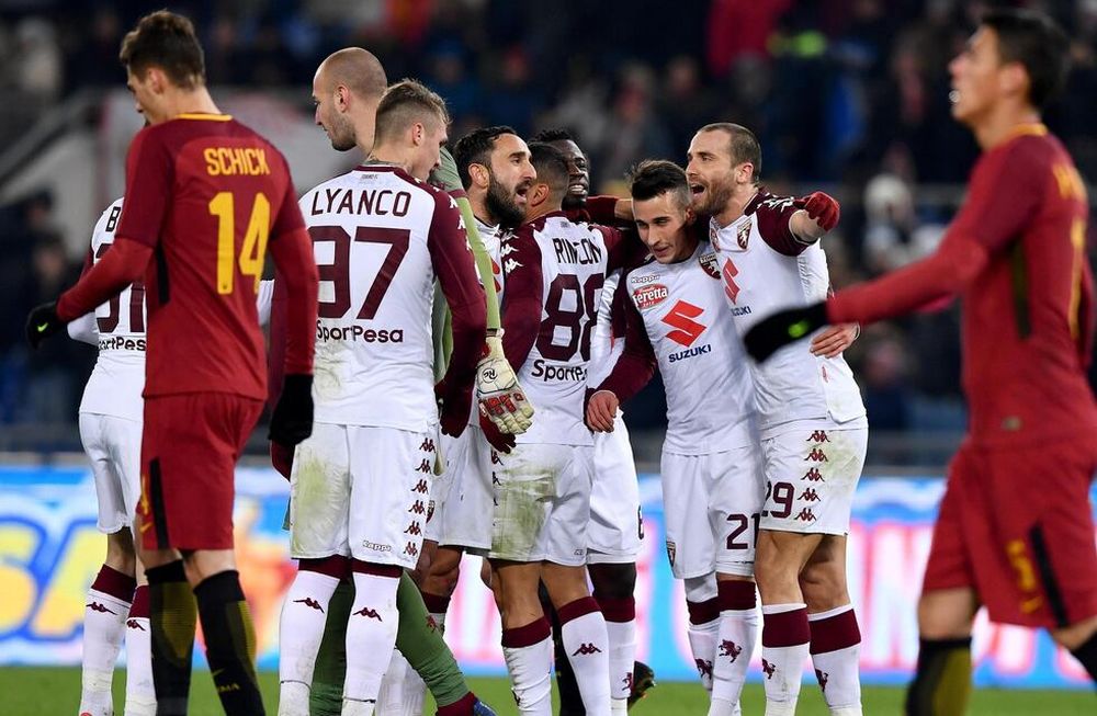 Torino sorprendió a Roma y lo eliminó en octavos de la Copa Italia