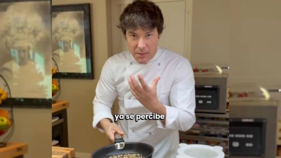 jordi cruz, chef estrella michelin: las especias se tienen que despertar antes de cocinar. el calor ayuda...