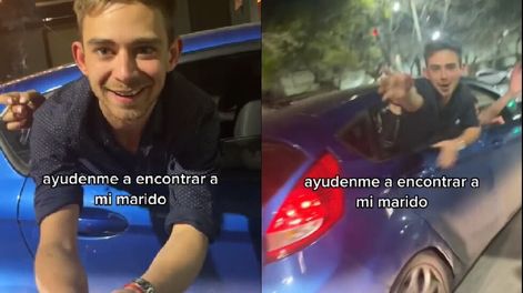 Se conocieron en un semáforo desde el auto y ahora ella lo busca por las redes.