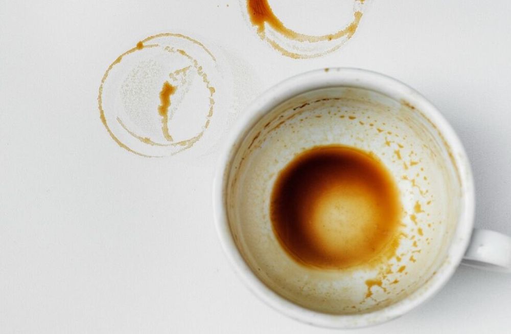 Paso a paso para eliminar las manchas de café
