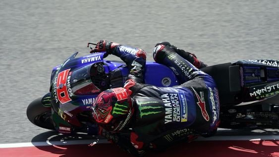 El piloto de Yamaha logró su cuarta pole position consecutiva en MotoGP. Bagnaia y Zarco completaron el Top 3 en Mugello.