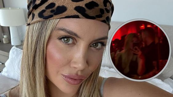 wanda nara se mostro muy hot con su entrenador y borro el video