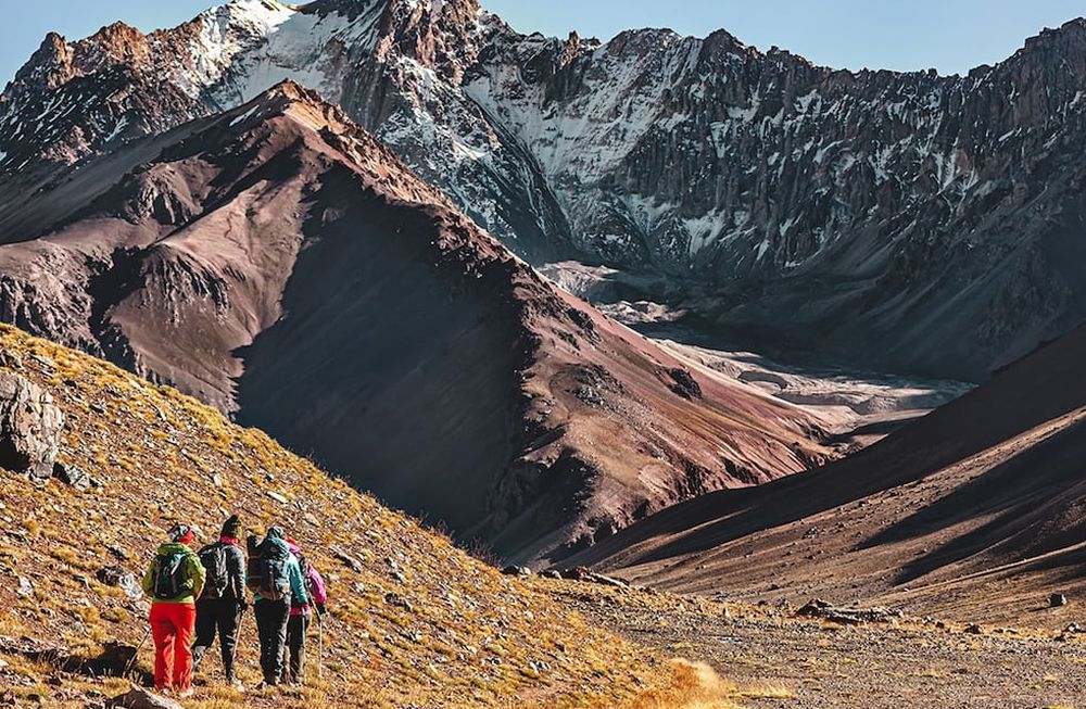 Quebrada de Matienzo, una caminata por los cerros que limitan con Chile