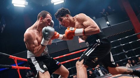 Los Andes | Abraham Buonarrigo perdió por puntos frente a ruso e invicto Paul Silyagin, en un combate disputado a 10 rounds en la ciudad de Ekaterinburg, Rusia./fotos: RCC Boxing Promotions