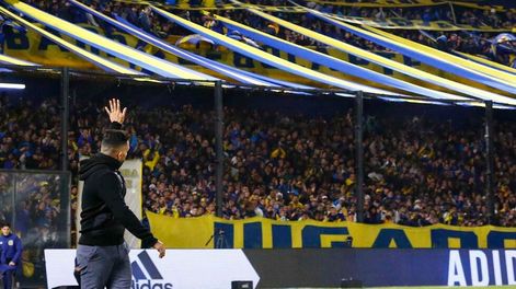 Tevez otra vez en la Bombonera.Boca vs Rosario Central. Amor eterno. / Gentileza.