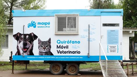 ¿Dónde estará el Móvil Veterinario de Maipú en el mes de septiembre?