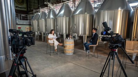 Los Andes | Ciclo Pilares Bodega SavinaFINANZAS PARA INVERSORES Y EMPRENDEDORES.Cuáles son las herramientas bancarias para generar educación financiera. Sebastian Taborda, Gerente Regional de Naranja X.Foto: Ignacio Blanco / Los Andes