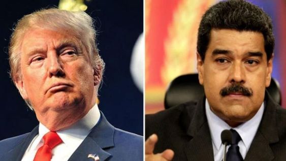 Donald Trump y Nicolás Maduro.