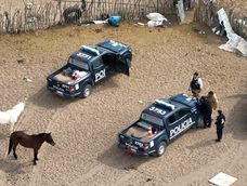 Dos cazadores furtitvos fueron detenidos en Lavalle. Gentileza Ministerio de Seguridad y Justicia.&nbsp;