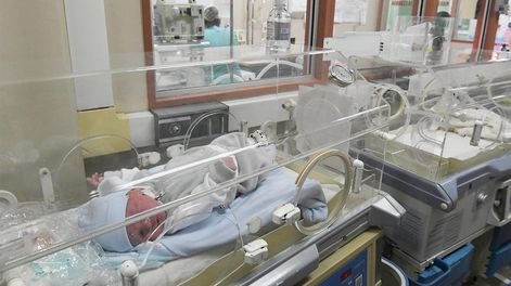 Neonatologia del hospital Lagomaggiore. Foto: Orlando Pelichotti/ Los Andes