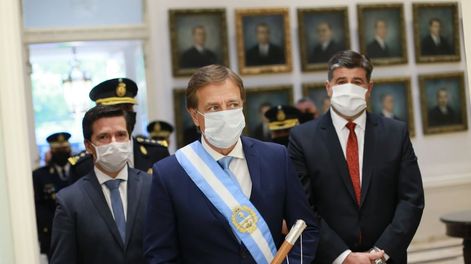 La reforma constitucional de Suárez apunta a la Legislatura: unicameralidad y eliminar una elección legislativa. Foto: Prensa Senado