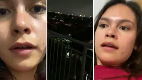 Gia Kush, la joven que se filmó durante le sismo en México.