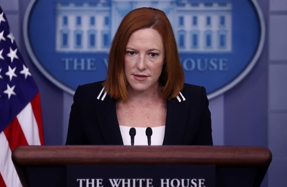 White House Press Secretary Jen Psaki holds the daily press briefing at the White House in Washington, U.S. September 2, 2021.  REUTERS/Jonathan Ernst
