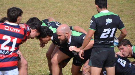 Fuerza y coraje. Los Chicos de la primera de CPBM de la rama de rugby,&nbsp; andan derecho en el torneo Top 10 Cuyano.