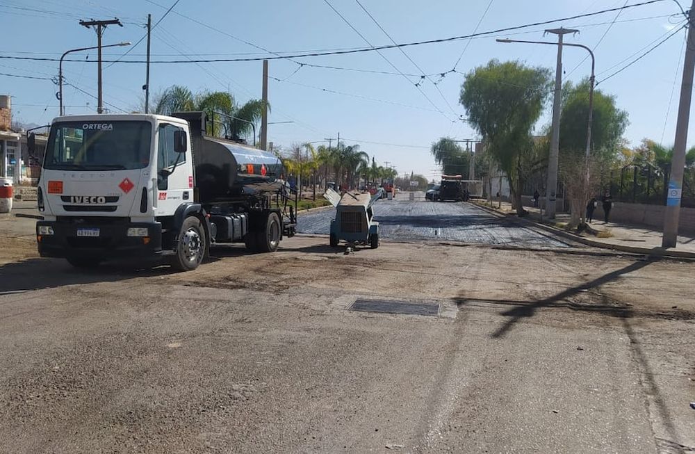 Informe de tránsito: avanzan las obras viales en el barrio San Martín de Ciudad