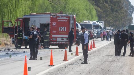 Las cinco víctimas fatales del accidente de Lavalle tenían 21 y 23 años
