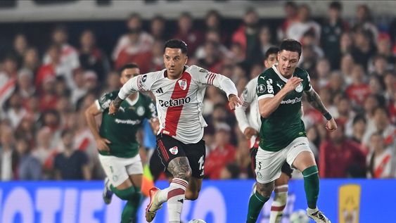 Sebastián Driussi no pesó en el ataque millonario y River se fue al descanso 2-0 abajo en el marcador.&nbsp;