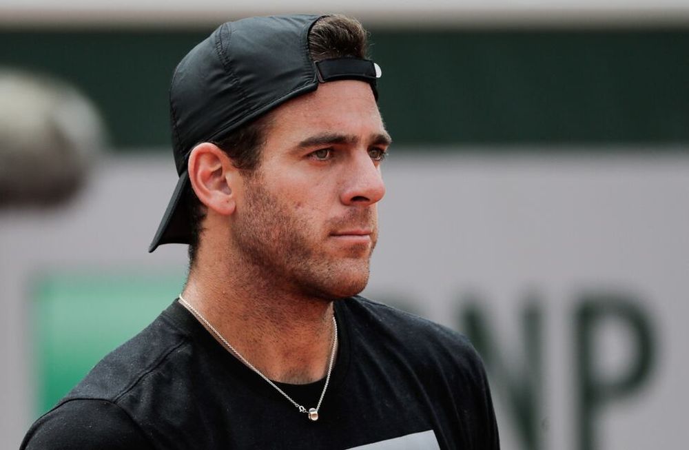 Del Potro, la gran duda de Roland Garros por una inoportuna lesión