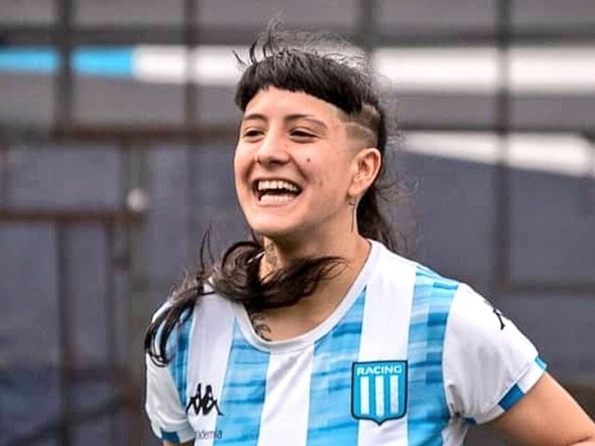 Lourdes Martínez fue separada del plantel de Racing por festejar el torneo obtenido por Boca (Prensa Racing)