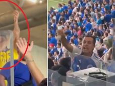 escandalo en brasil: detuvieron a un hincha de boca por gestos racistas, pero no al de cruzeiro