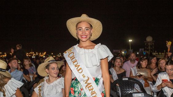 Agostina Saua se lució en las actividades vendimiales y espera con ansias el gran acto central