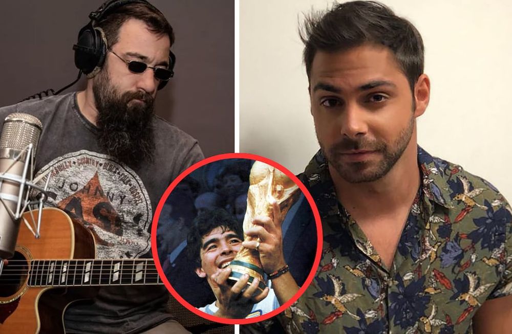 El artista contó la historia de Qué es Dios?.