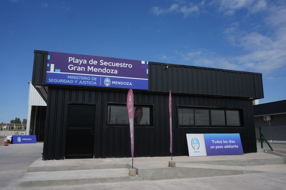 La nueva playa de secuestros viales del Gran Mendoza será operada por privados. 