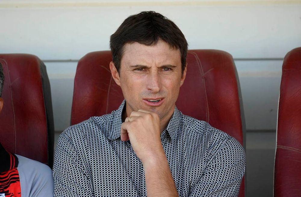 Mendoza 9 de diciembre 2020  DeportesFutbol Federal AHuracan Las Heras vs. Deportivo Maipú en cancha de HuracanLuciano theiler D.T. de Deportivo MaipúFoto: José Gutierrez / Los Andes