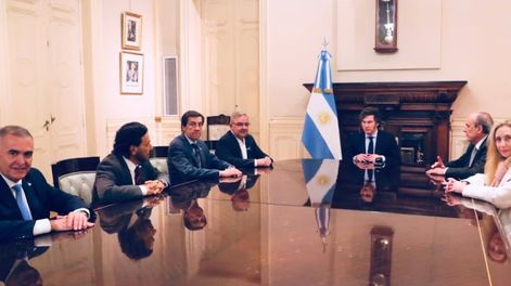 Los Andes | El Gobierno envió este año 73% menos de aportes del tesoro a gobernadores y tensa las negociaciones por el Presupuesto 2025. Foto: X / @GuillermoFrancos