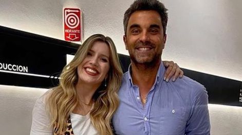 Laurita Fernández y Claudio Brusca, su ahora exnovio productor.