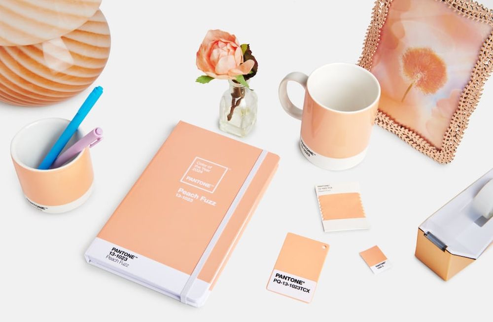 Peach Fuzz es el color Pantone del año 2024