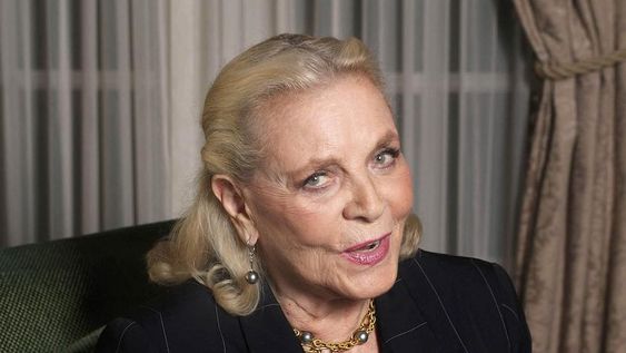 Murió Lauren Bacall, actriz de la generación dorada de Hollywood