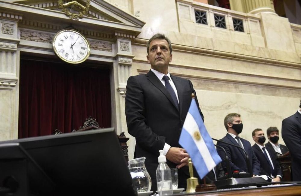 Sergio Massa, presidente de la Cámara de Diputados