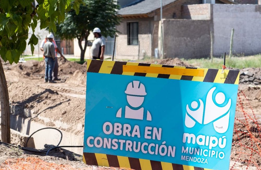 Maipú brilla por su obra pública