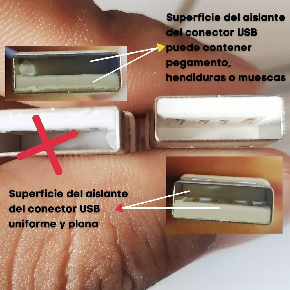 Apple advierte que el uso de accesorios no certificados puede anular la garantía y afectar la seguridad del dispositivo.