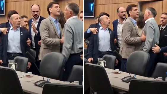 Andrés Leone y Carlos Castagneto protagonizaron un tenso cruce en Diputados.